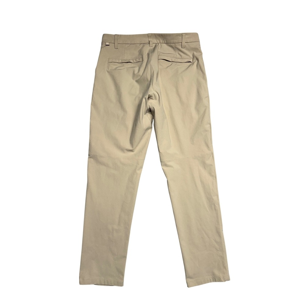 Lululemon Commission Pant Classic Tan Khaki Mens 34x30 Performance Chino - Picture 3 of 8